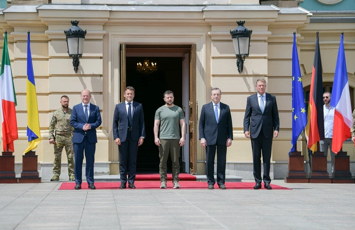 Klaus Iohannis s-a intalnit cu Zelenski FOTO Twitter/ Iohannis