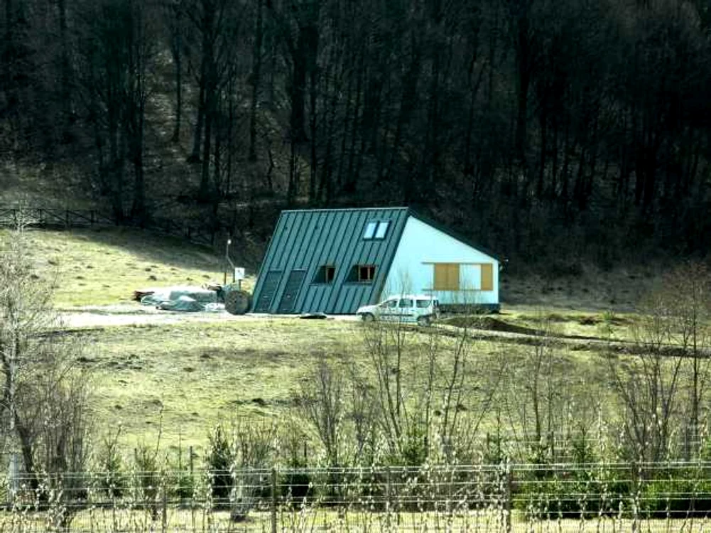 Casa inedită din judeţul Bacău FOTO Adevărul/Olimpia Filip
