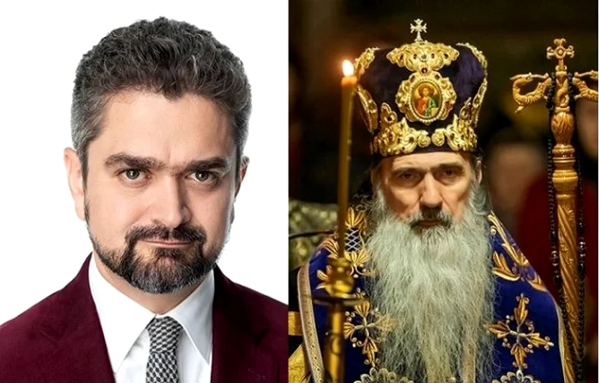 Theodor Paleologu si ÎPS Teodosie. FOTO  Facebook preot Eugen Tănăsescu