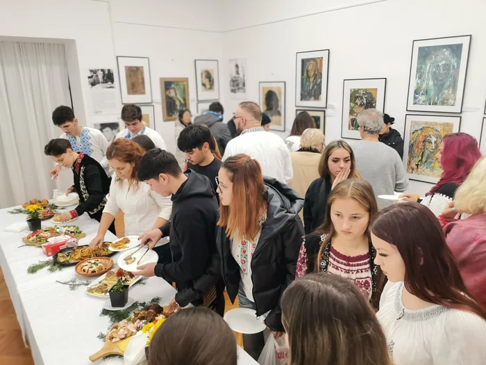 Bucatele expuse au fost consumate la finalul evenimentului FOTO: A. Mitran
