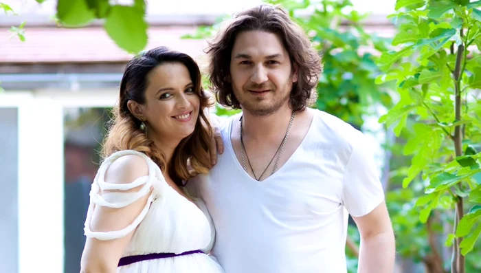 Chef Florin Dumitrescu și soția lui, Cristina Dima.
