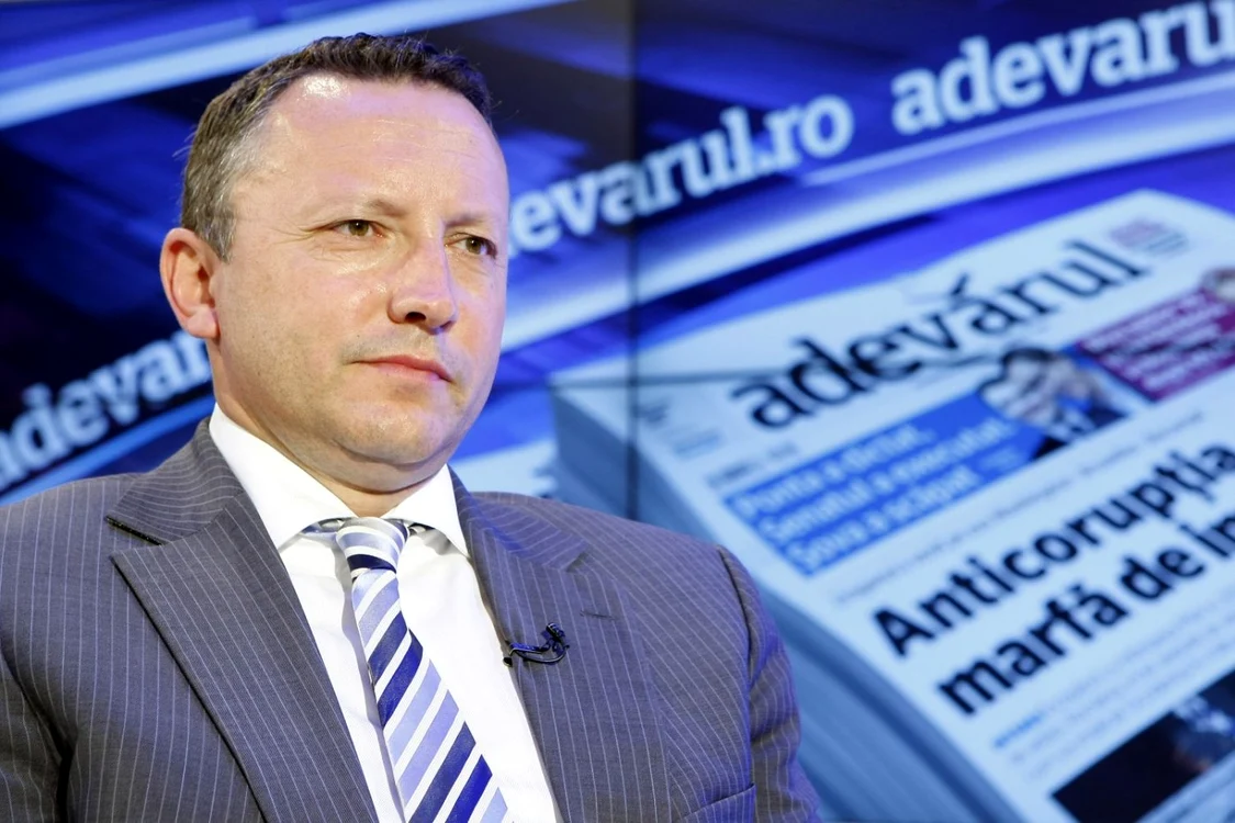 Liberalul Razvan Mironescu la Adevarul Live / Foto Eduard Enea