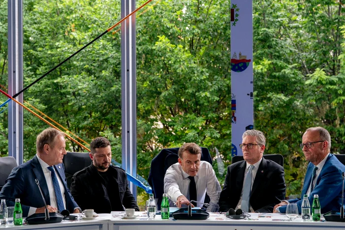 Liderii europeni și premierul Marii Britanii au emis o declarație comună / Sursa foto: Enrico Borghi