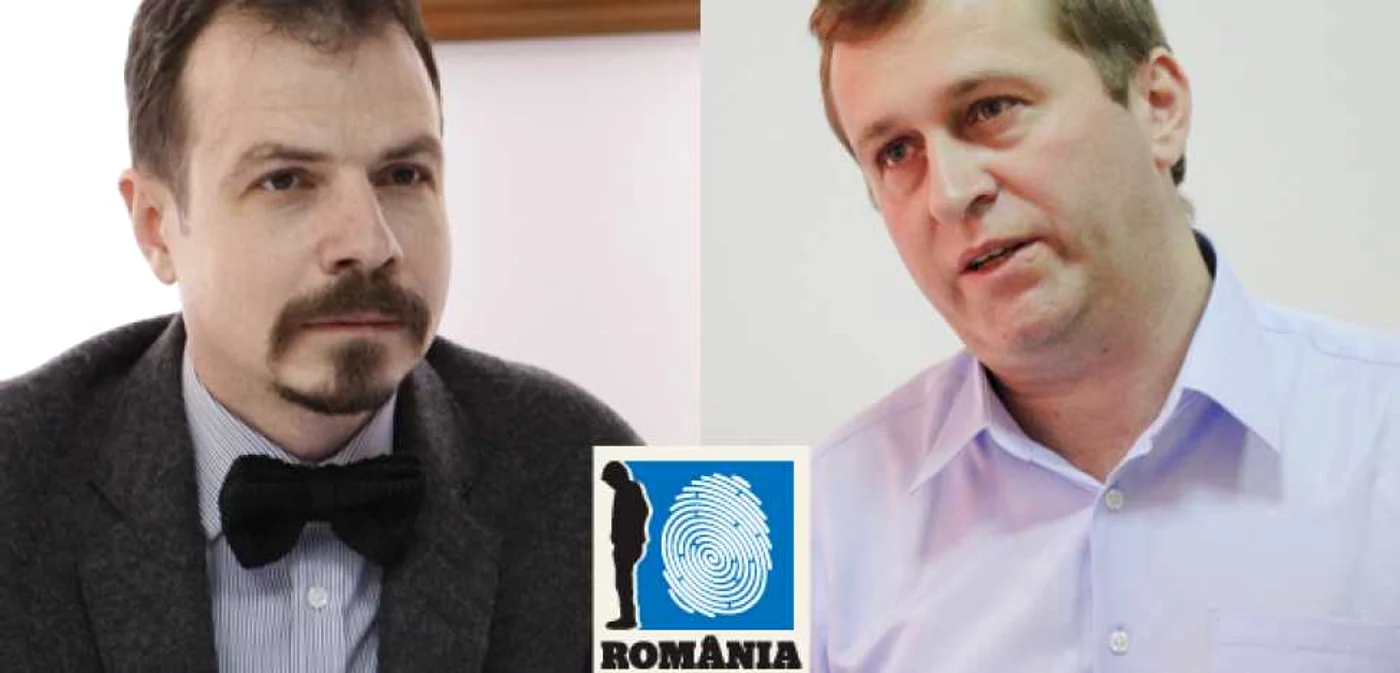 Alexandru Georgescu (stanga), prim-procurorul Parchetului capitalei, si comisarul sef Radu Gavris, seful Serviciului Omoruri din Politia Capitalei FOTO Adevărul (Eduard Enea şi Mihaela Cojocariu)