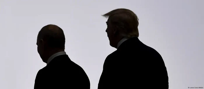 Președinții Putin și Trump în 2019