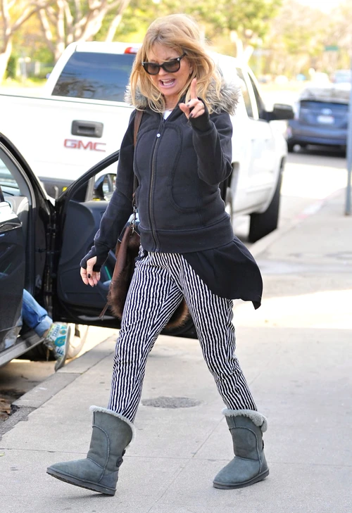 Goldie Hawn Out Shopping In Los Anglees jpeg