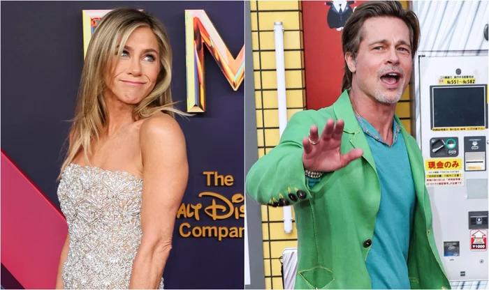 Brad Pitt și Jennifer Aniston  foto   Profimedia jpg