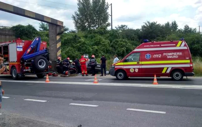 În accidentul de pe DN 7 şi-a pierdut viaţa Nicolae Brânduş. FOTO: Eduard Felciuc.