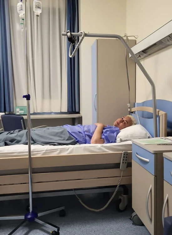 Monica Anghel la spital jpg