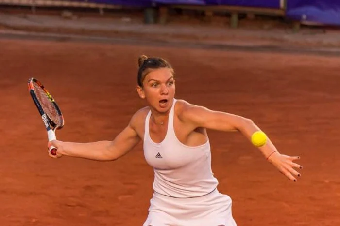 Simona Halep la BRD Bucharest OpenFOTO: doartenis.ro