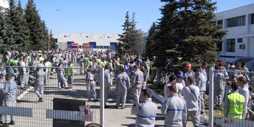 protest dacia mioveni
