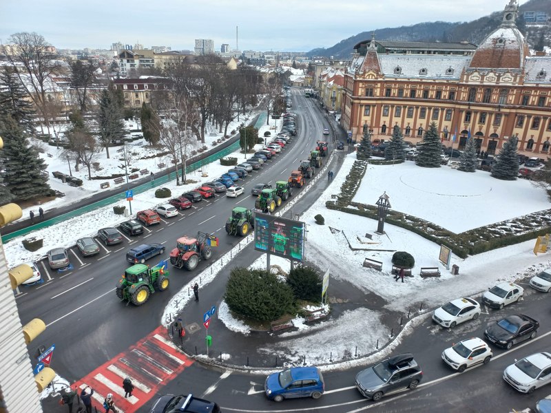 Ce cred fermierii care protestează în aceste zile la Brașov: „Mergem pe drumul către dezastru“