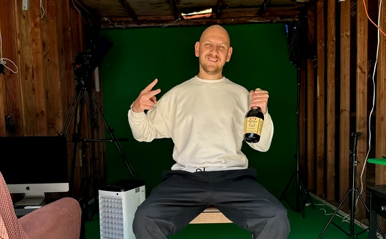 Richard Stan in propriul garaj