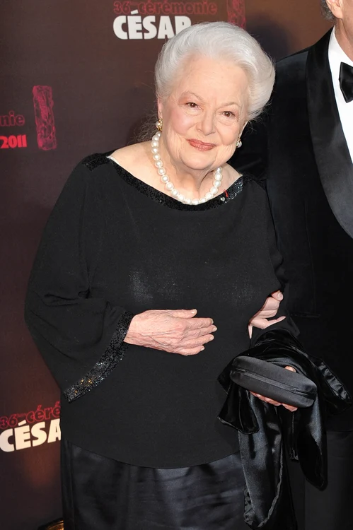 Olivia de Havilland, în 2011, la Premiile Cesar