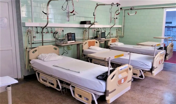 Secția ATI a Spitalului CFR Timișoara