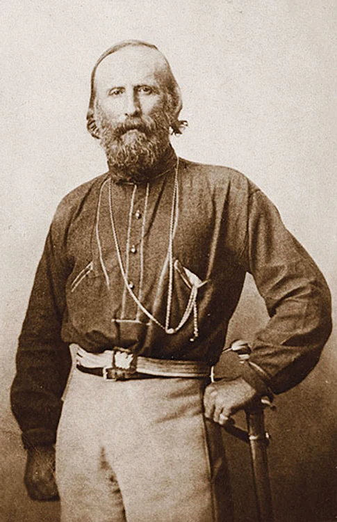 Un erou:  Giuseppe  Garibaldi