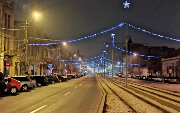 Timişoara a îmbrăcat haine de sărbătoare în pandemie FOTO Ş.Both