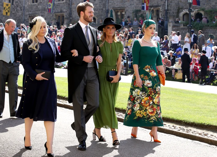 Eliza, Louis, Victoria și Kitty Spencer, la nunta Prințului Harry, foto: Profimedia