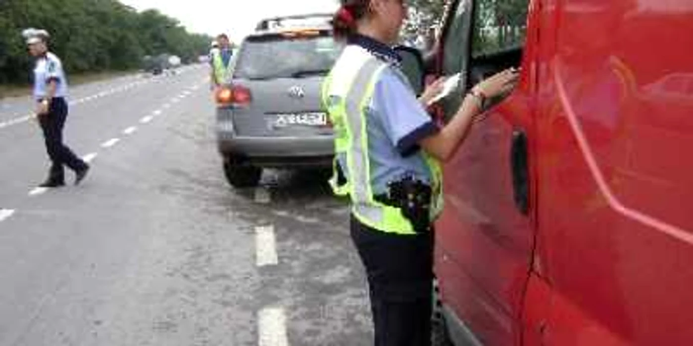 Bacău:  Control fulger printre șoferi