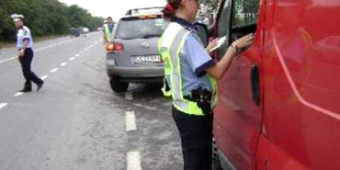 Bacău: Control fulger printre șoferi
