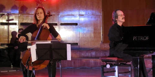 Anja Lechner şi Francois Couturier au concertat la Timişoara