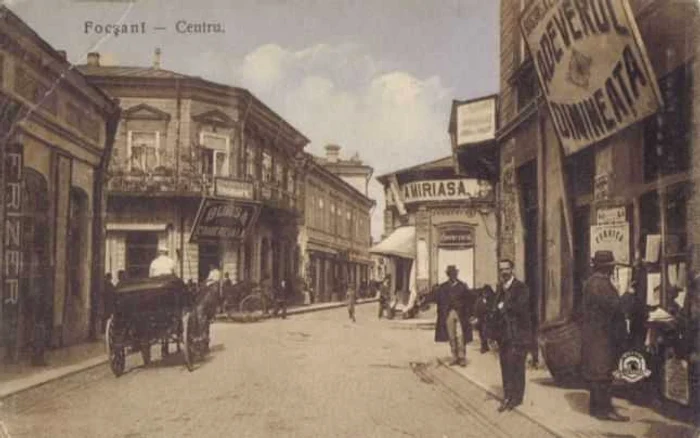 Focşaniul la 1900 FOTO: www.focsaniulvechi.ro