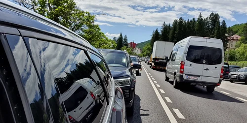 Ambuteiaj pe Valea Oltului în zona Cozia - Căciulata de pe DN7 în Călimănești Vâlcea Foto Daciana Stoica