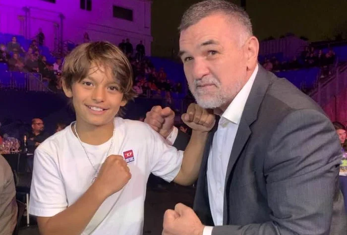 Leonard Doroftei, alături de Arturo Gatti Jr Foto/Facebook