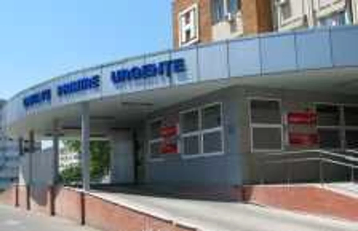 Femeia lovită a ajuns la spital