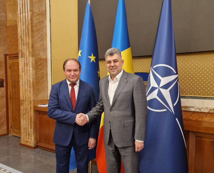 Ciolacu, întrevedere cu primarul din Chișinău. Ceban și-a exprimat recunoștința privind sprijinul pentru integrarea europeană a R. Moldova