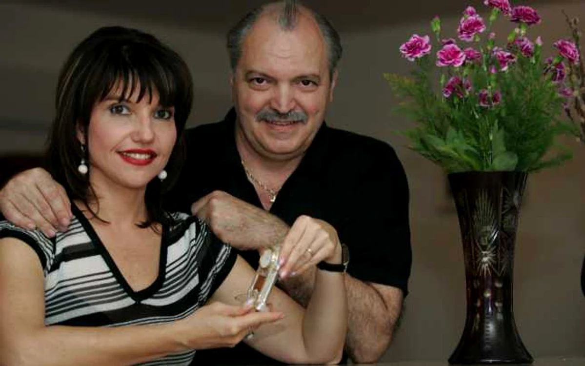 Marina Almășan a fost căsătorită cu Victor Socaciu foto: Facebook 