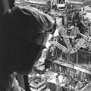 Centrala de la Cernobîl, după dezastrul nuclear din 1986