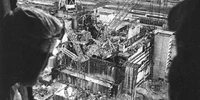 Centrala de la Cernobîl, după dezastrul nuclear din 1986