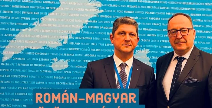 Senatorul Titus Corlățean alături de parlamentarul maghiar Nemeth Zsolt FOTO Facebook