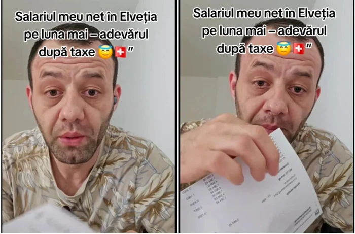 Tudor și-a publicat fluturașul de salariu pe TikTok FOTO: captura video tiktok