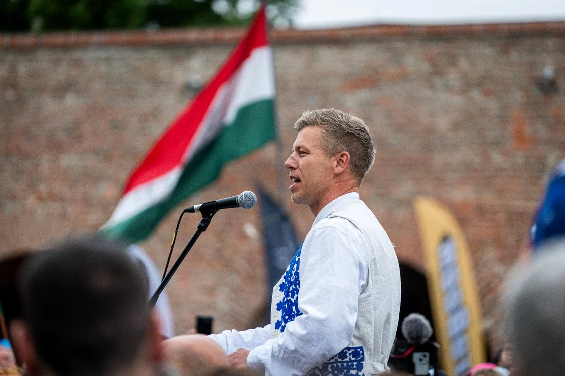 Péter Magyar, liderul partidului Tisa