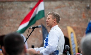 Liderul opoziției din Ungaria, Magyar Péter FOTO: Tisza Párt