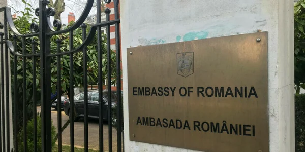 Ambasada României la Moscova. FOTO stirileprotv.ro