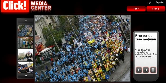 Proteste în Capitală - galerie foto