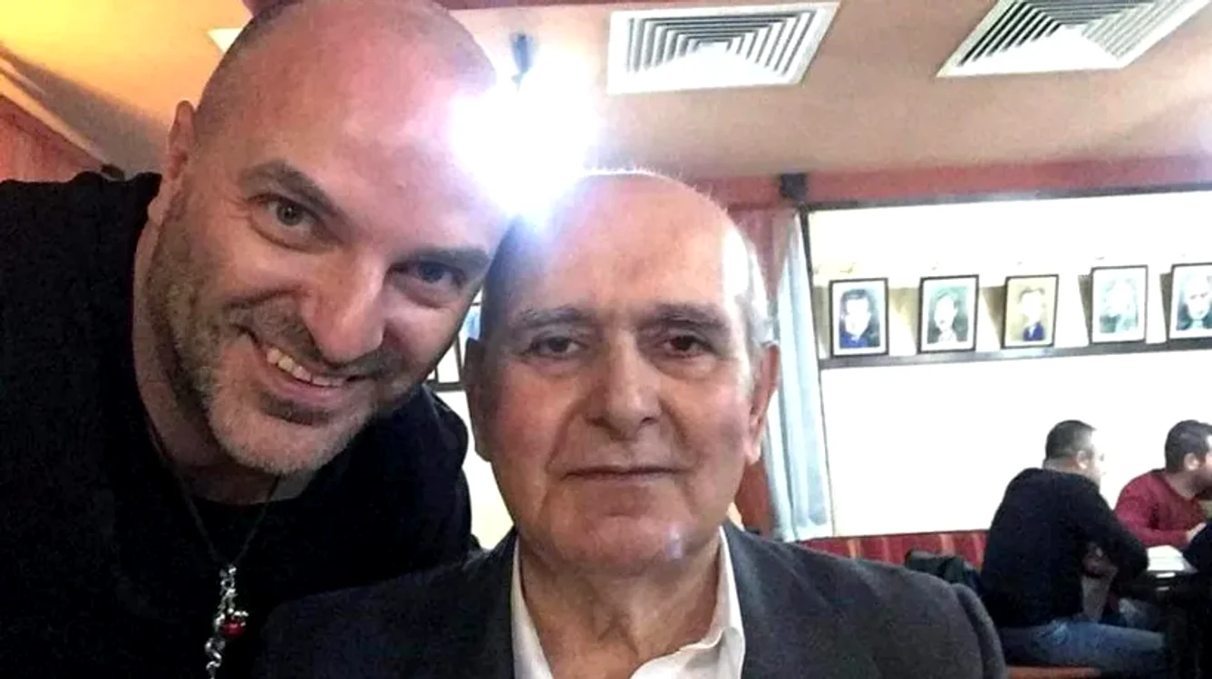 Dan Capatos și tatăl lui / foto: Instagram 