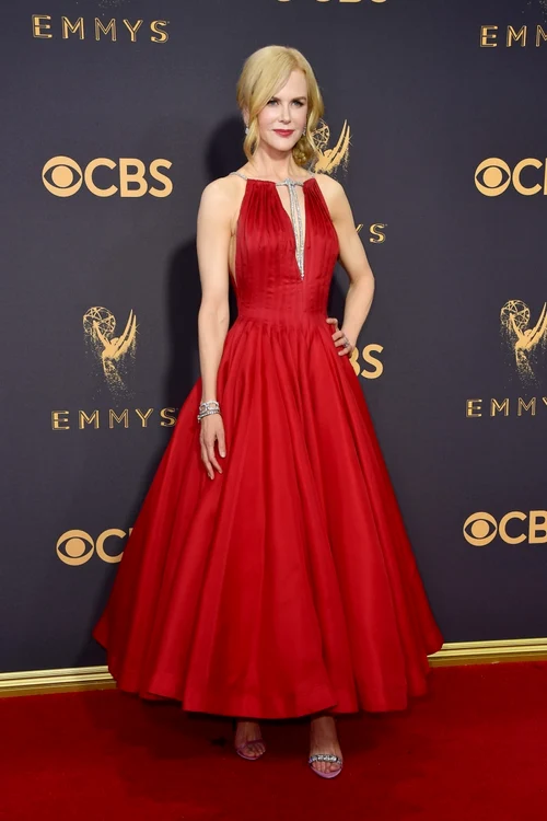 Nicole Kidman a fost desemnată Cea mai bună actriţă într-o mini-serie pentru rolul din „Big little lies“ la Primetime Emmy 2017 FOTO Getty Images