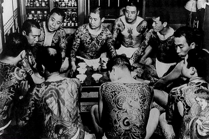 vintage photos of yakuza with their tattoos 6 0 jpg jpeg