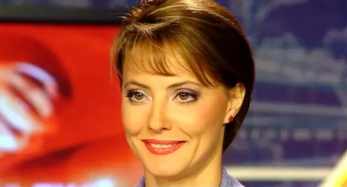 Diana Lăscărescu a prezentat jurnalul de știri la TVR foto: Facebook