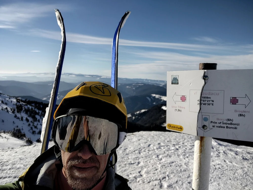 Vali Catargiu este un montaniard cu experiență FOTO Vali Catargiu