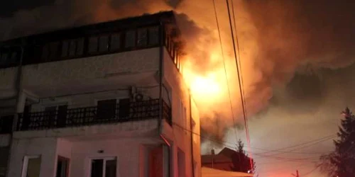 Incendiu strada Ipsilanti