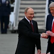 Donald Trump și Putin în Alaska FOTO AFP 