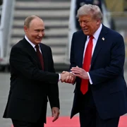 Donald Trump și Putin în Alaska FOTO AFP 