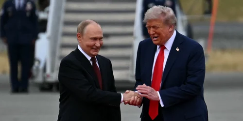 Donald Trump și Putin în Alaska FOTO AFP 