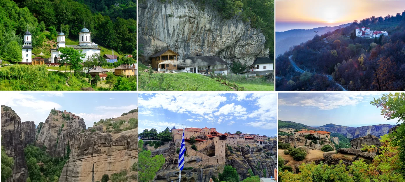 Izolare monahală în România vs izolare monahală în Grecia