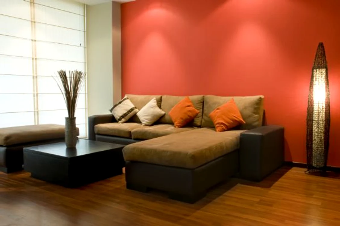 
    În living optează pentru culori mai puternice şi un mobilier modern Shutterstock  